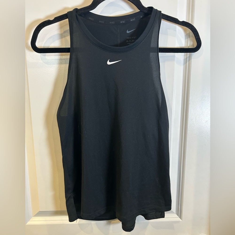 Nike Black Dri Fit Tank Women’s Size XS‎